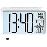 Ure Réveil numérique jd-9529b blanc Bela