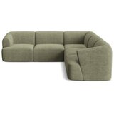 Cosmopolitan Design Zelena kutna garnitura od samta Campi – | shoptok.hr