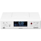 Lenco Kuhinjski radio DAB+/FM Bluetooth LED 3.3" KCR-190WH, Bela, (5000231721) | Shoptok.si