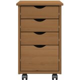  Mobilni ormar s kotačem MOSS Medeno Smeđa 34 x 39 x 56 cm | shoptok.hr