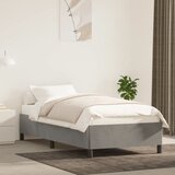  Okvir za krevet bez madraca svjetlosivi 90x190 cmbaršunasti | shoptok.hr
