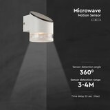  LED solarno zidno svetlo sa senzorom LED/1W/3,7V IP54 3000K 1200 mAh belo | Eponuda.com