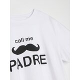 Sinsay Pamučna majica s natpisom Call Me Padre | shoptok.hr