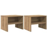 Noćni ormar 2 pcs hrast artisan 40 x 40 x 30 cm | shoptok.hr