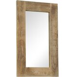 Maison Chic Ogledalo - Zrcalo - Kozmetično ogledalo iz trdnega mangovega lesa 50x80 cm, (21697906) | Shoptok.si