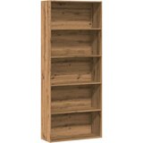 Ormarić Knjižna omara artisian hrast 80x30x189 cm inženirski les | Shoptok.si