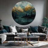  Okrogle slike z akrilom Pozabljeni gozd | different dimensions | Shoptok.si
