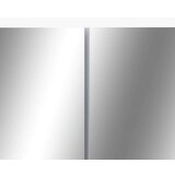 vidaXL LED kopalniška omarica z ogledalom bela 80x15x60 cm MDF | Shoptok.si