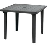 Bica vrtna miza Weekend Graphite, 80x80x72 cm | Shoptok.si