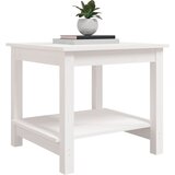  Stolić za kavu bijeli 50 x 50 x 45 cm od masivne borovine | Eponuda.ba
