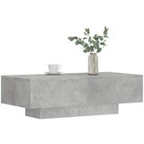  Stolić za kavu boja betona 100 x 49,5 x 31 cm konstruirano drvo | Eponuda.com