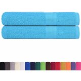 vidaXL Ručnici za saunu 2 kom tirkizni 80x200 cm 360 gsm 100 % pamuk | shoptok.hr