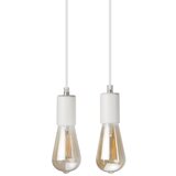  Visilica na sajli CORTINA 4xE27/15W/230V bela/hrast | Eponuda.com