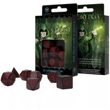Other Elvish Black & red Dice Set cene
