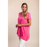 Fenzy Viskozna Majica Kratkih Rukava, Fuksija | shoptok.hr