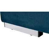MID.YOU oblazinjena postelja 140 cm x 200 cm , tekstil temno modra | Shoptok.si