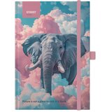 Blok notes z elastiko animals elephant a5 tp črt 96l PROMOCIJA Cene