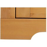 Støraa Vitrina iz masivnega bora v naravni barvi 95x35 cm Lisa – | Shoptok.si