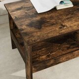  Klubska miza Dimljeni oreh 90 x 50 x 45 cm Konstruiran les, (5000120484) | Shoptok.si