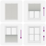  Plisirana roleta svijetlosiva 110x100 cm širina tkanine 109,4cm | shoptok.hr