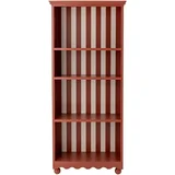 Crvena biblioteka 66x151,5x32 cm Sasha –