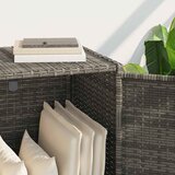  Vrtni ormarić za pohranu sivi 83x45x76 cm od poliratana | shoptok.hr
