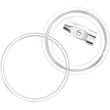  Set gumba za značke sa sigurnosnim iglama 100 kom akrilni 25 mm | Eponuda.com