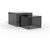 Actona sive steklene mizice v kompletu 2 ks 50x50 cm dice – | Shoptok.si