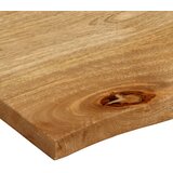 Stolna ploča sa živim rubom 80x60x3,8 cm od masivnog drva manga | shoptok.hr