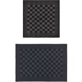 The Living Store Komplet brisač 20-delni črn in siv bombaž - Komplet Brisač, (21418177) | Shoptok.si