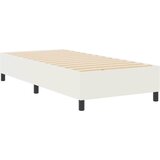  Krevetna platforma Krema 90 x 190 cm Kordura tekstil | shoptok.hr