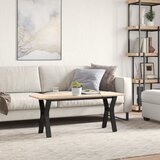  Stolić za kavu Y-oblika 110x40x45cm borovina i čelik | Eponuda.ba