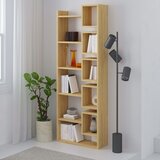 Marckeric Bijela/u prirodnoj boji biblioteka u dekoru hrasta 60x168,5 cm Eladi – | shoptok.hr