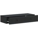 Stolna montirana na zid Crna 87 5 x 34 5 x 17 cm | shoptok.hr