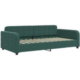 vidaXL Izvlečna dnevna postelja s predali tm. zelena 100x200 | Shoptok.si