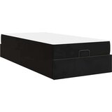 Krevetna konstrukcija s pohranom Crna 80 x 200 cm Baršun | shoptok.hr