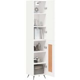  Visoka komoda bijeli 34 5x34x180 cm od konstruiranog drva | shoptok.hr
