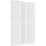  Sklopiva sobna pregrada 3 panela japanski stil 120x170cm bijela | shoptok.hr