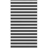  Zavjesa zebra crna 130x200 cm širina tkanine 125,9 cm poliester | Eponuda.ba