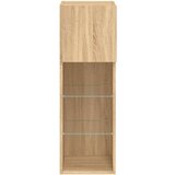 TV ormarići s LED svjetlima 2 kom boja hrasta 30,5 x 30 x 90 cm | Eponuda.com
