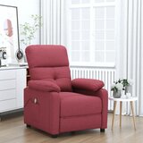 vidaXL Masažna fotelja od tkanine crvena boja vina - boja crnog vina 1 | shoptok.hr