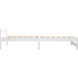  Za krevet od masivne borovine bijeli 90 x 200 cm | shoptok.hr