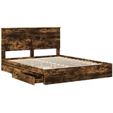  s od storage s ladicama Dimljeni hrast 160 x 200 cm | shoptok.hr