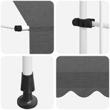 Tenda na ručno uvlačenje 400 cm antracit | Eponuda.com