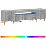  LED TV kabinet Siva Sonoma Konstruirano drvo | shoptok.hr