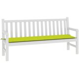  Jastuk za vrtnu klupu jarkozeleni 180x50x3 cm od tkanine Oxford | shoptok.hr