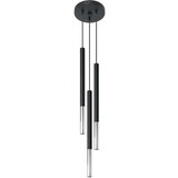  Obesna svetilka MOZAICA 3P črna/krom, (21348188) | Shoptok.si