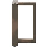  Noge za stolić T-oblika 2 kom prirodni čelik 38x25x(42-43)cm | shoptok.hr