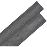 vidaXL Samolepilne PVC talne plošče 5,02 m² 2 mm črne in bele Cene