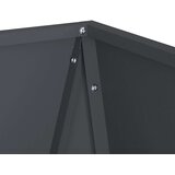 vidaXL Cvetlično korito Antracit 50 x 50 x 75 cm Jeklo | Shoptok.si